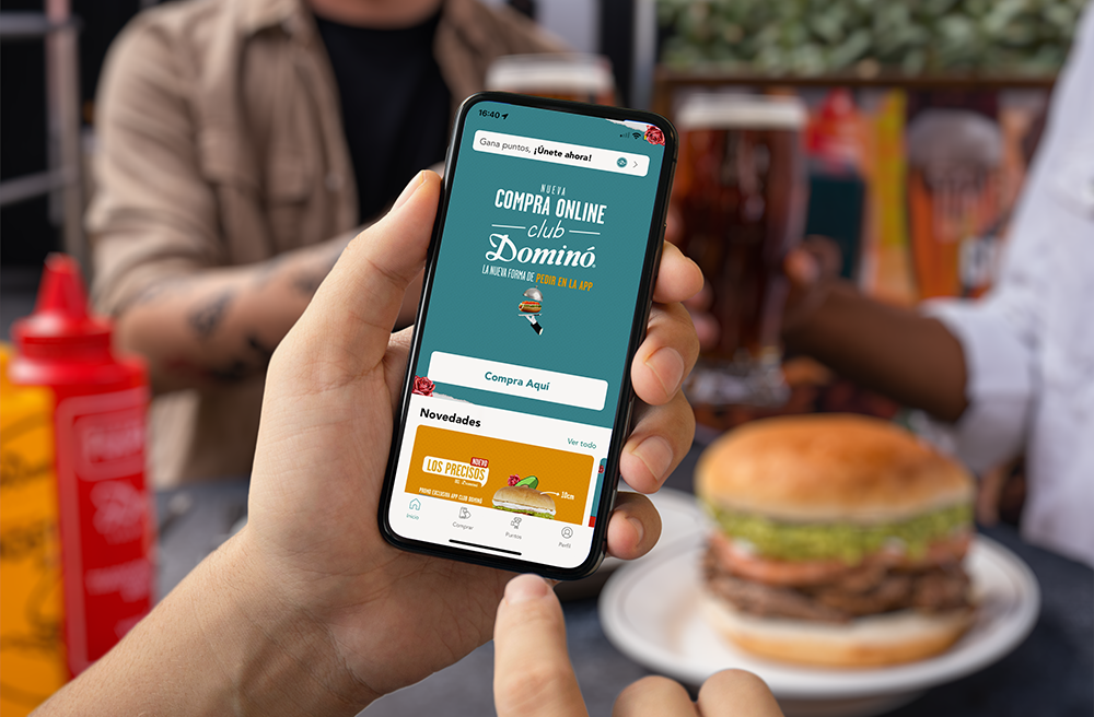 Dominó lanza nueva APP para pedir y pagar a través del celular
