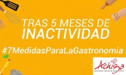 Industria gastronómica se declara en riesgo y lanza campaña en redes sociales para pedir al gobierno que implemente plan especial de 7 medidas