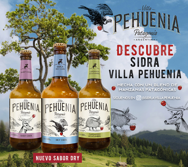 Sidra Villa Pehuenia lanza su tercera variedad a un año de su arribo al mercado local