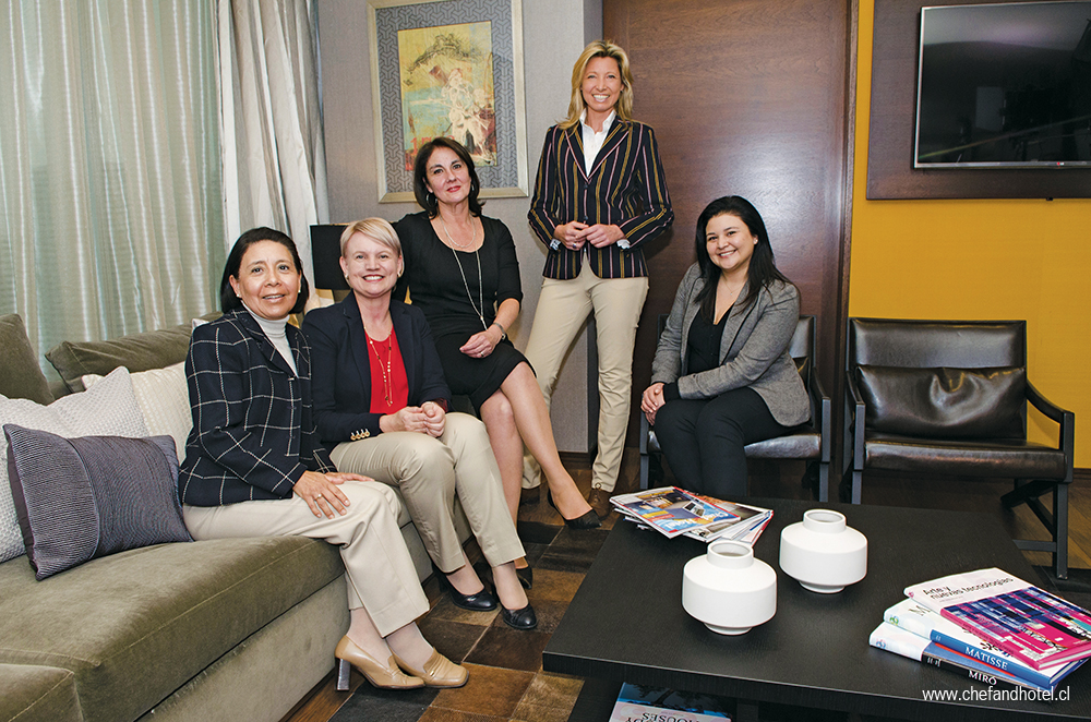 mujeres gerentes hoteleras Chile