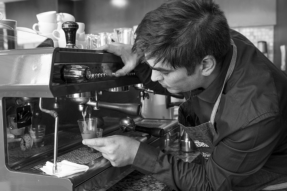 Musetti Barista Carlos Pérez