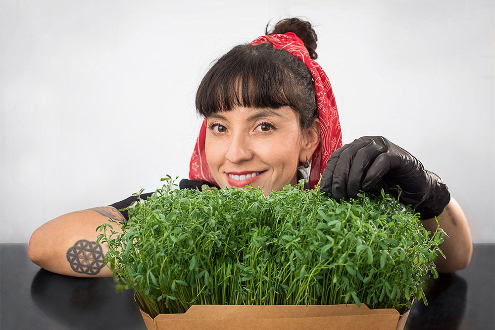 Pionera en la profesionalización de la cocina vegana