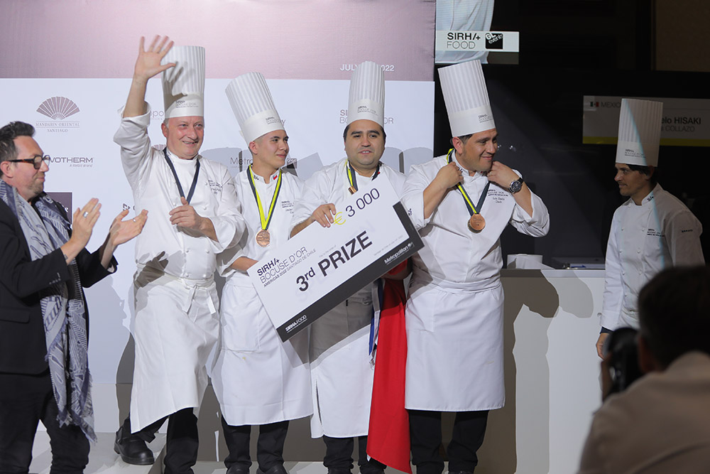 Chile clasifica a la Gran Final del Bocuse d’Or como el tercer mejor país de América, detrás de Estados y Canadá