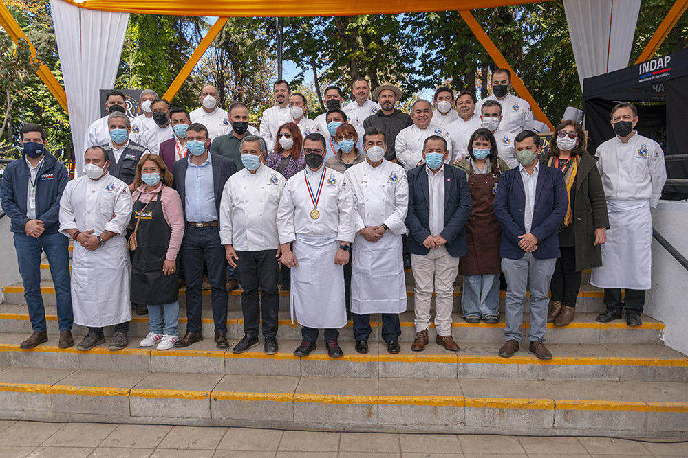 Asociación de Chefs de Chile, Les Toques Blanches, junto a autoridades del Ministerio de Agricultura,  celebraron el Día Nacional de la Cocina Chilena 2022 en Mostazal