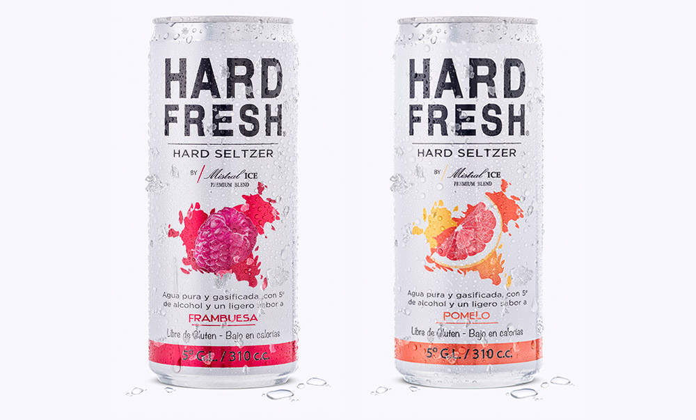 Mistral Ice presenta Hard Fresh, el primer hard seltzer de Chile, que llega a redefinir la manera de refrescarnos