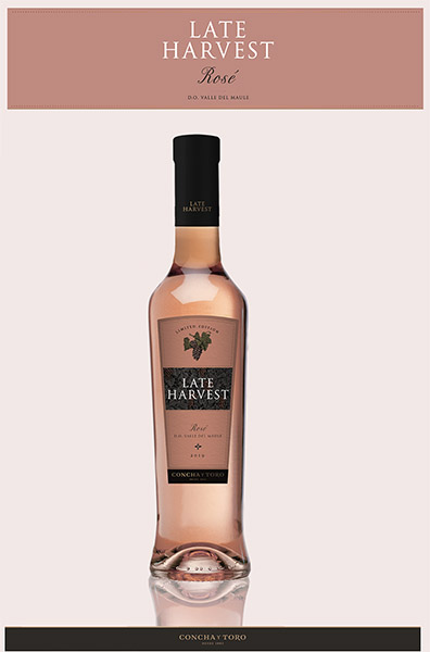 Late Harvest Rosé, La nueva apuesta de Concha y Toro