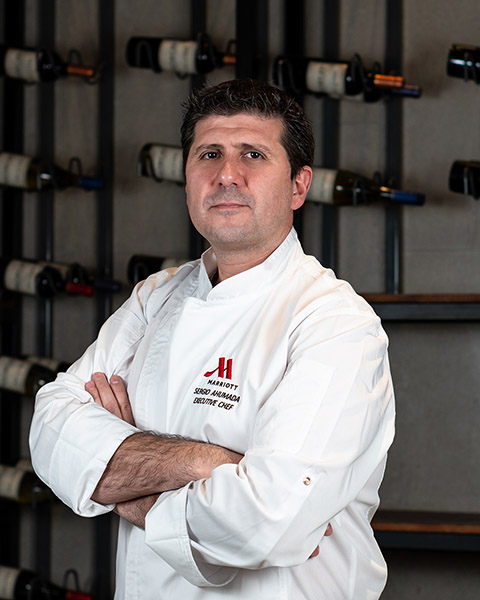 Sergio Ahumada, nuevo chef ejecutivo de  Santiago Marriott Hotel