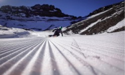 Apertura en la zona central para disfrutar de lo mejor de la nieve