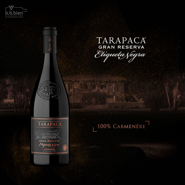 Tarapacá Gran Reserva Etiqueta Negra Carmenere 2017