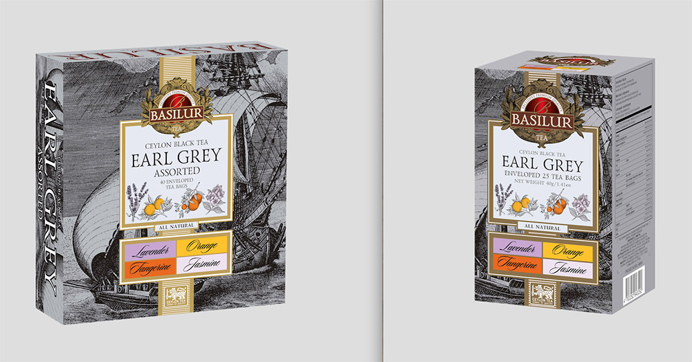 ¡Ya está en Chile la nueva línea Earl Grey de Té Basilur!